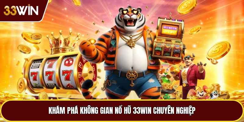 Khám phá không gian nổ hũ 33win chuyên nghiệp