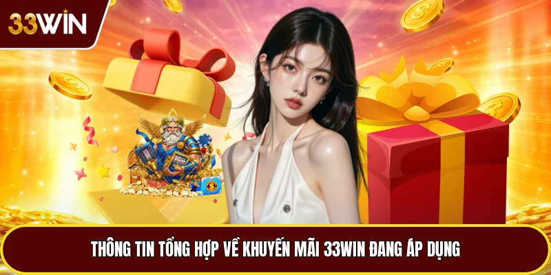 Thông tin tổng hợp về khuyến mãi 33win đang áp dụng